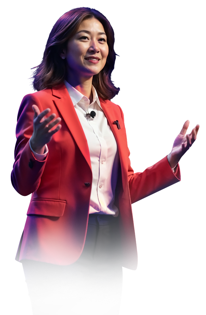 Wanita sedang berbicara